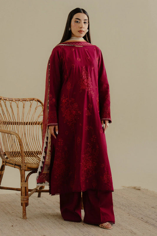 COCO BY ZARA SHAHJAHAN UN-STITCHED 3PC | Luleh-3B