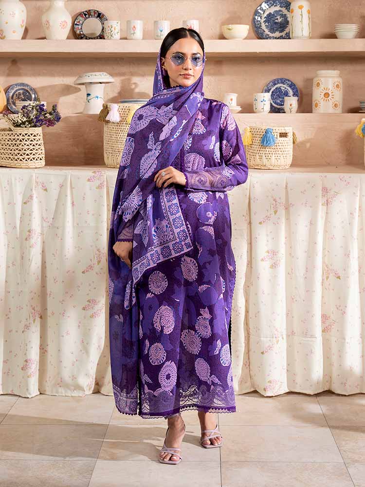 SAYA BY BRENISH UN-STITCHED LAWN | D-05