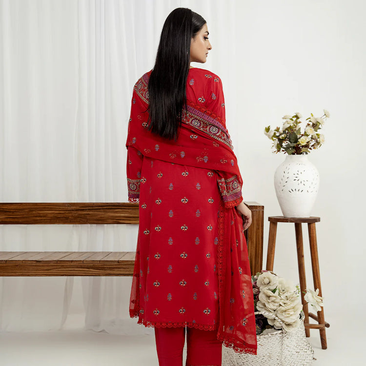 ANQARA BY ZAINAB FAZLANI UN-STITCHED 3PC | Leila