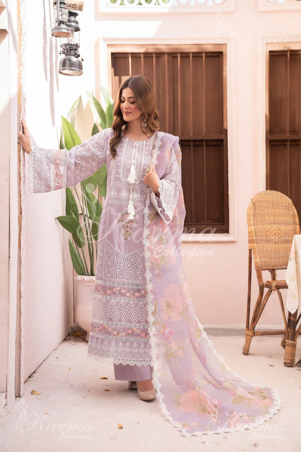 KARMA NAQSH- LAVENDER