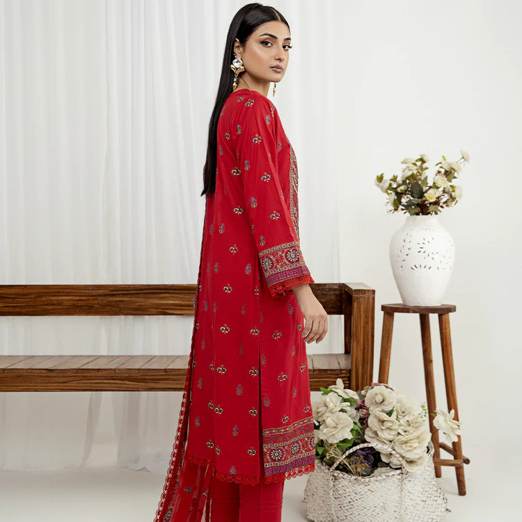 ANQARA BY ZAINAB FAZLANI UN-STITCHED 3PC | Leila