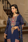 ROOHI KARMA- Navy Blue