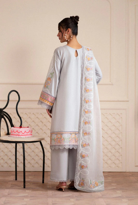 AJR SIGNATURE LAWN UN-STITCHED 3PC| DEWBERRY