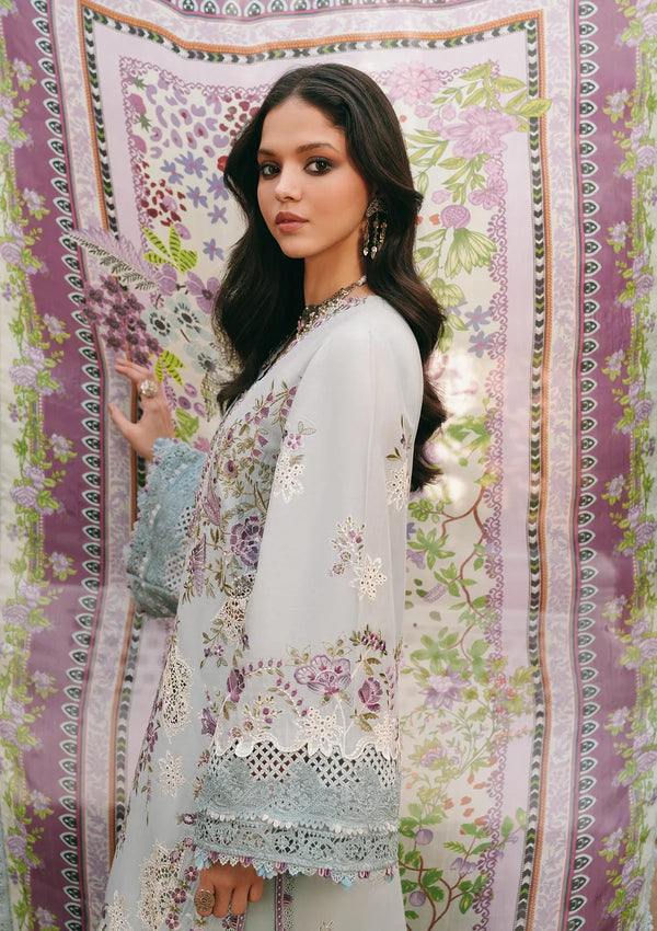 EK FASANA BY KAHF UN-STITCHED 3PC | KLB-6B BANAFSHA