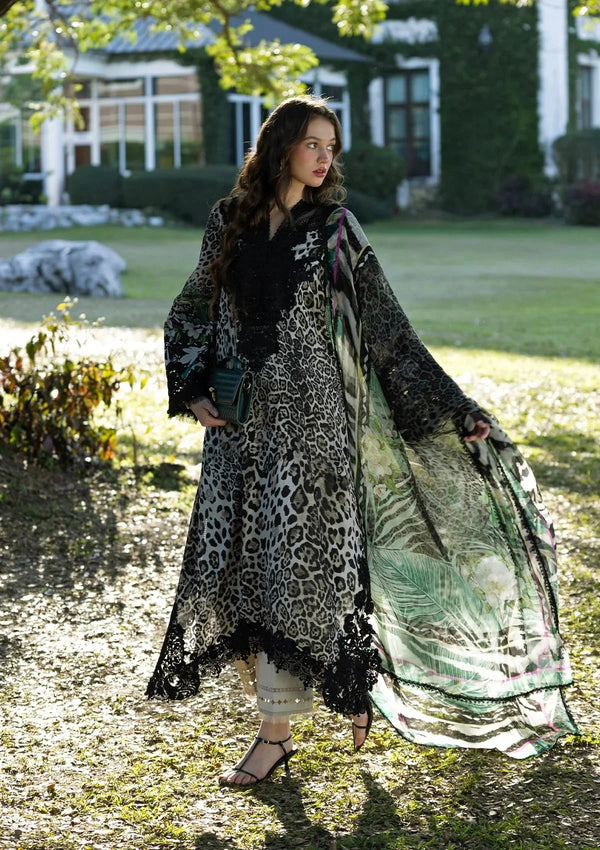 ELAF SIGNATURE EMBROIDERED LAWN 3PC | BELLADURNE