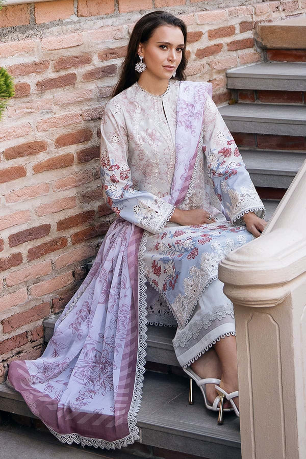 DAMASK BY AFROZEH LUXURY LAWN | Opaline B
