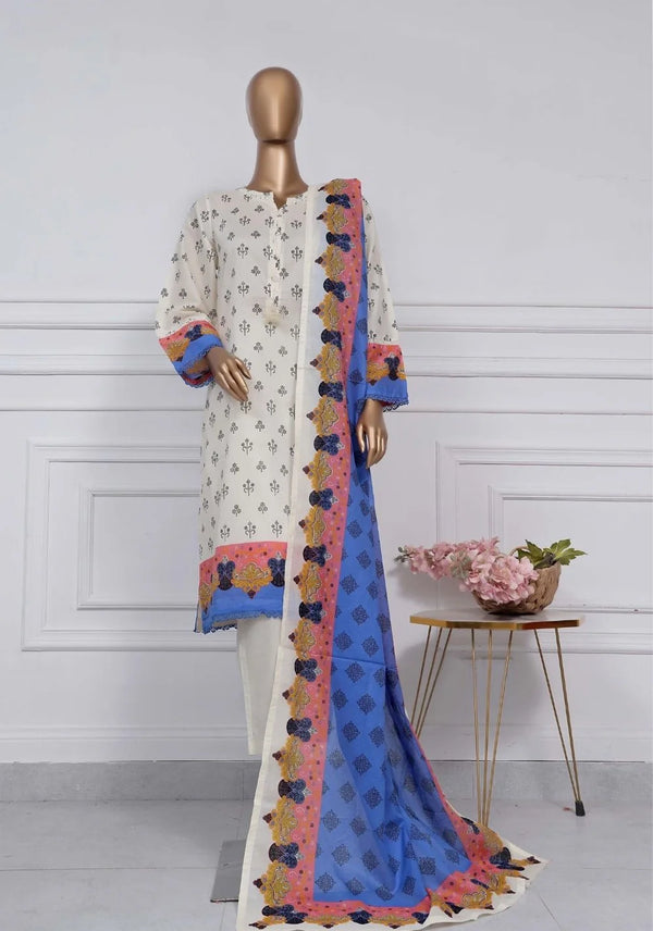 SADABAHAR PRINTED LAWN STITCHED 2025-D05