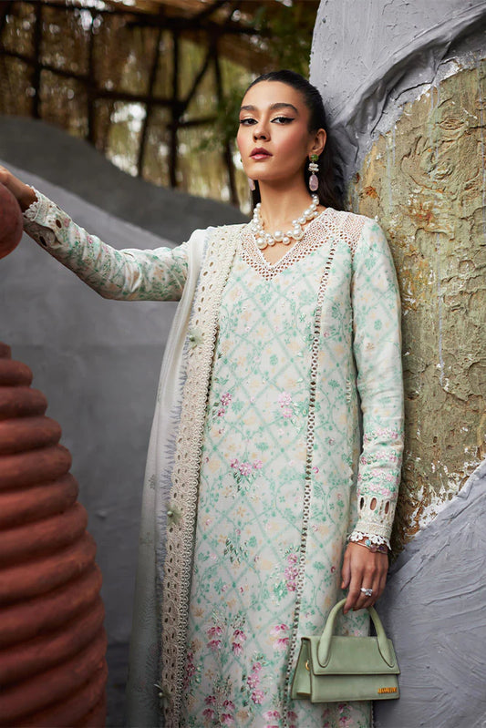 SUFFUSE LUXURY LAWN STITCHED - AZUR