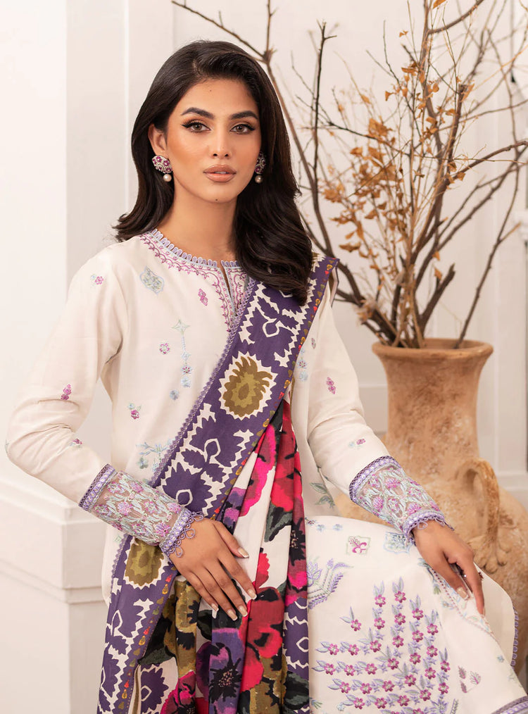 MERAKI BY ROHEENAZ FALL WINTER UN-STITCHED 3PC-HAILEE