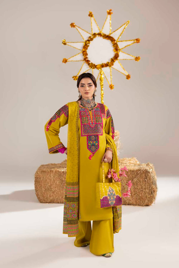 PHULKAARI 2005 LIME YELLOW