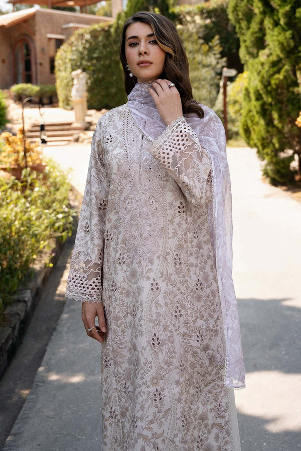 DAMASK BY AFROZEH LUXURY LAWN | Lunetta A
