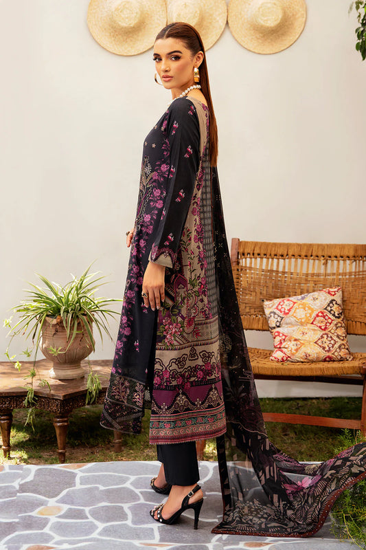 MASHAAL BY RAMSHA LUXURY LAWN-3PC | L-1205