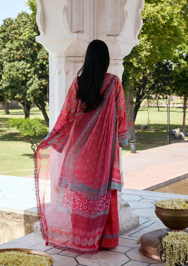 Aangan-Print Chiffon'26 By Kahf - KPS-3A TABEER