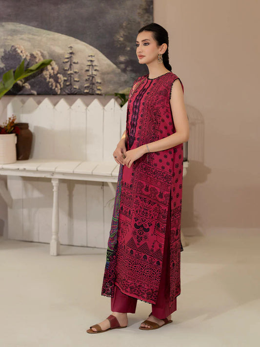 VARDA BY BINAAS UN-STITCHED 3PC | D-01
