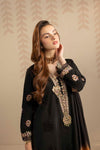 ZARDOZI SILK- BLACK
