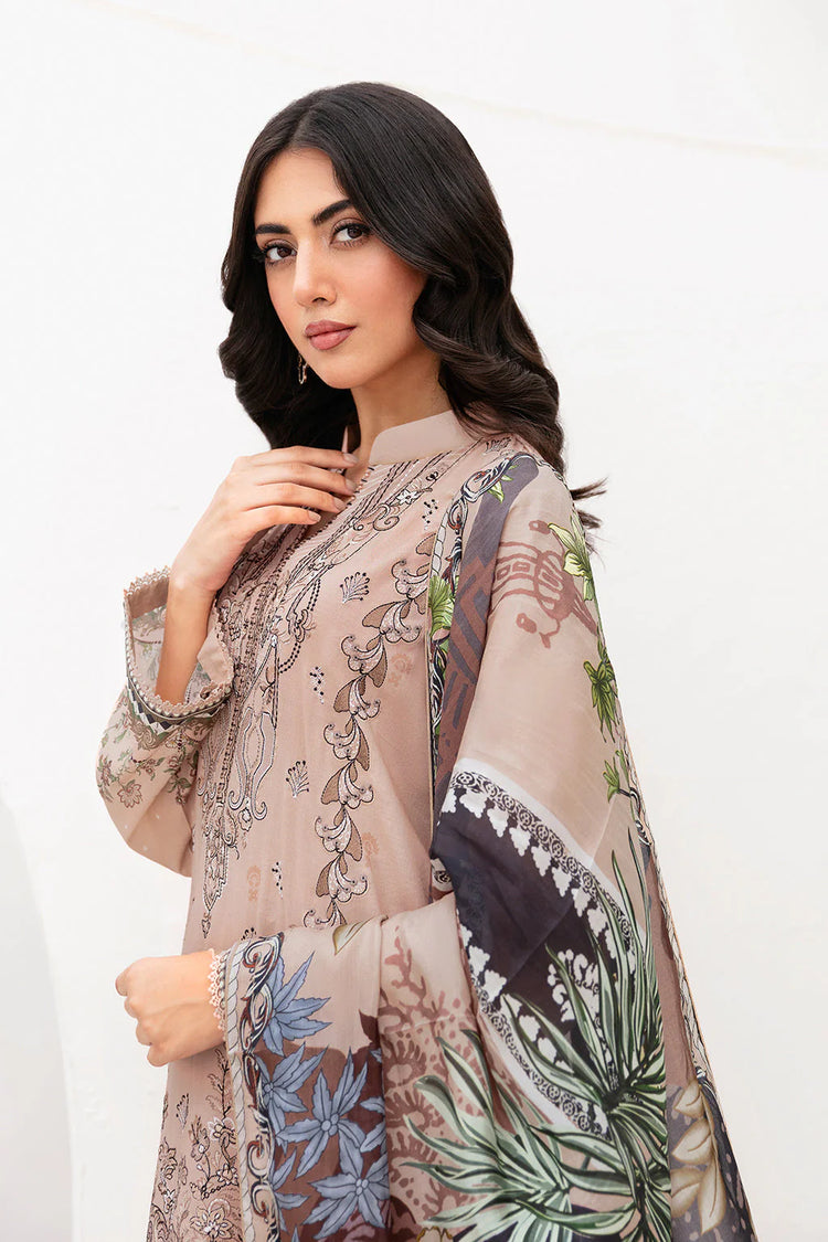 MASHAAL BY RAMSHA LUXURY LAWN-3PC | L-1106