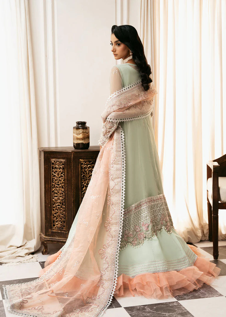 INAYAT ALIF BY AJR LUXURY WEDDING UN-STITCHED 3PC| TEEL-TALE