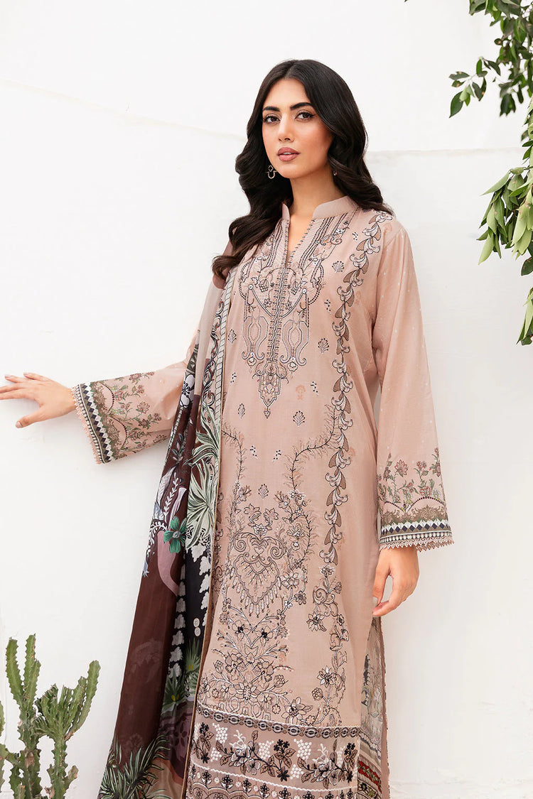 MASHAAL BY RAMSHA LUXURY LAWN-3PC | L-1106