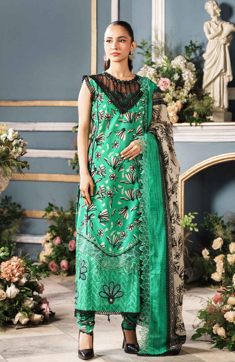 PRINTKARI BY ALZOHAIB CUTWORK UN-STITCHED 3PC | D-06