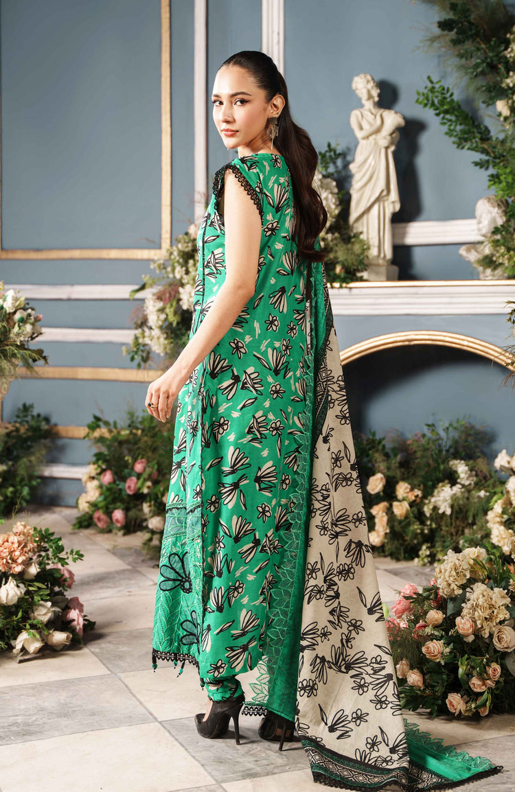 PRINTKARI BY ALZOHAIB CUTWORK UN-STITCHED 3PC | D-06