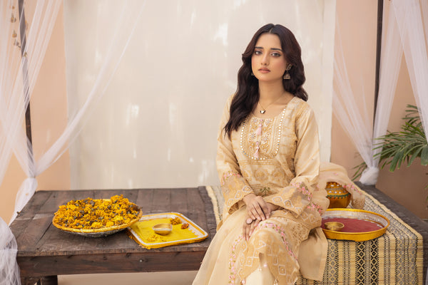GEORGIA SEMI-STITCHED LAWN BY ZAINAB FAZLANI - KHUSBOO