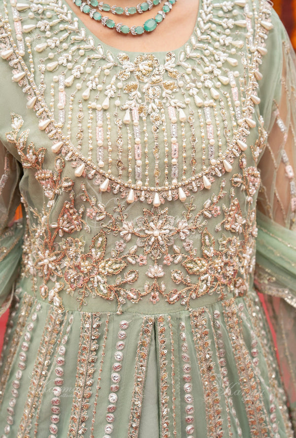 KARMA DIYAR E DIL - PISTACHIO - F-449
