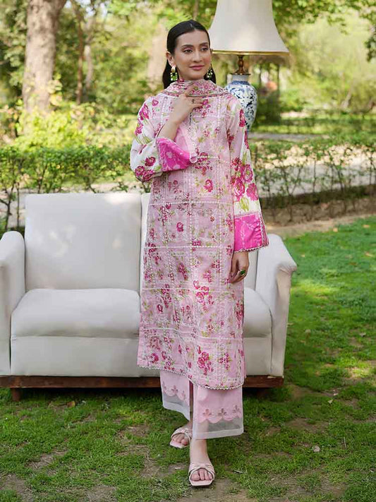 TWINKLING 3-Piece Unstitched Digital Printed Lawn Suit