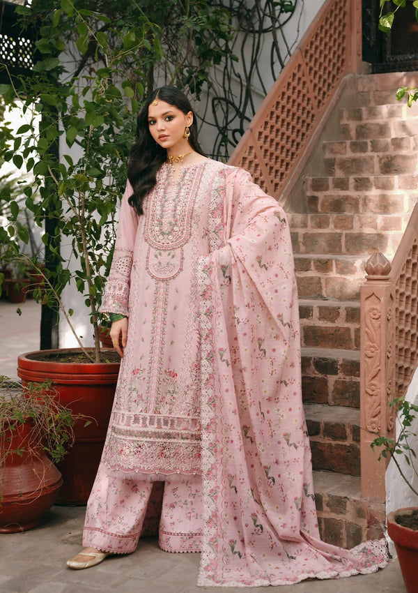 EK FASANA BY KAHF UN-STITCHED 3PC | KLB-3A DILNASHEEN
