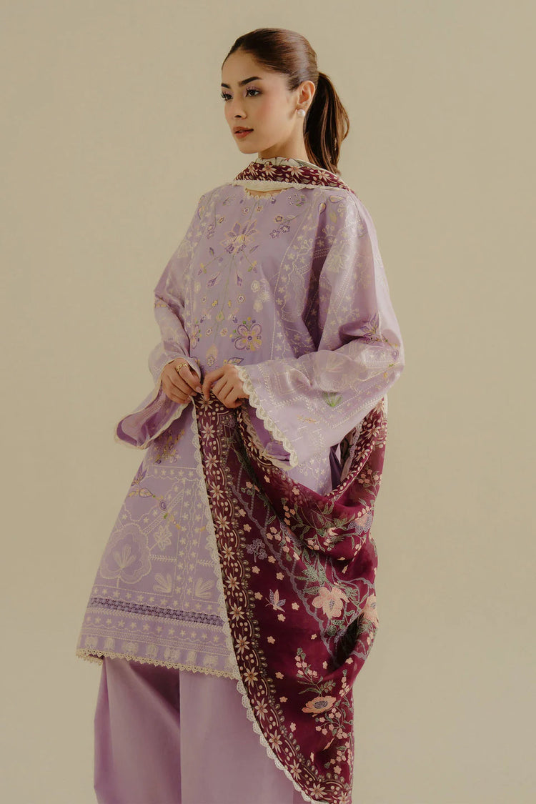 COCO BY ZARA SHAHJAHAN UN-STITCHED 3PC | Nyssa-10B