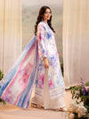 CHIKANKARI 3-Piece Unstitched Digital Printed Lawn Suit