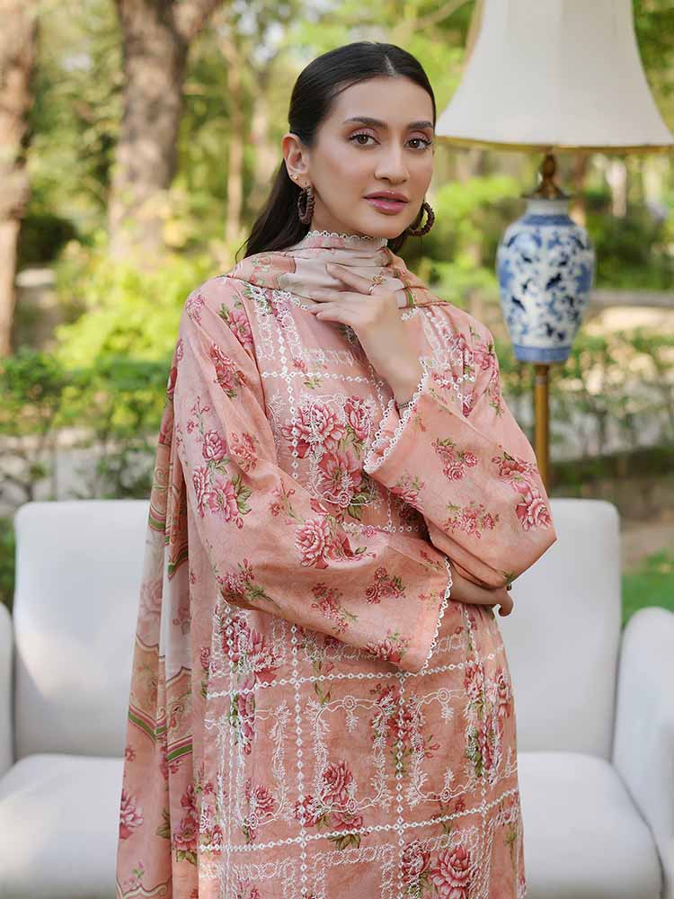 TWINKLING 3-Piece Unstitched Digital Printed Lawn Suit