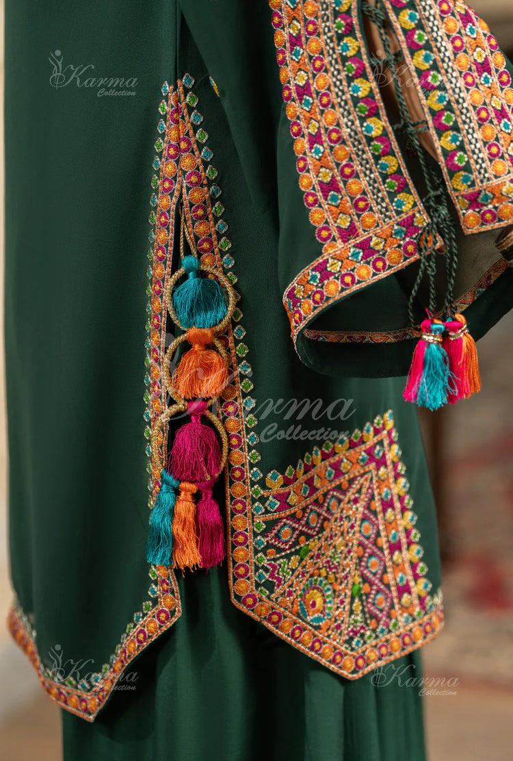 ROOHI KARMA- Emerald Green