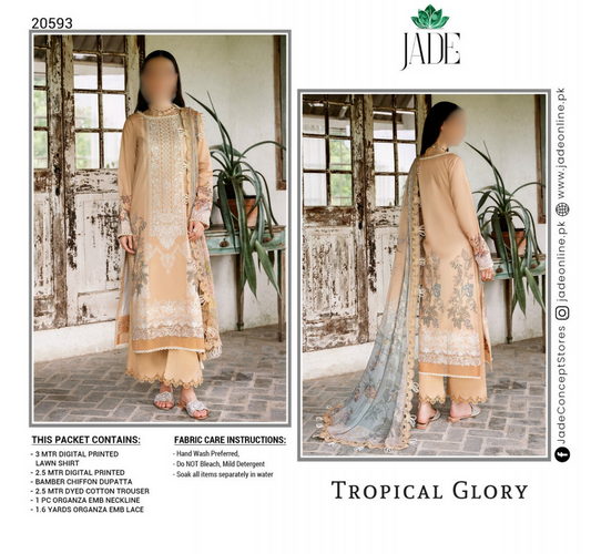 JADE TROPICAL GLORY LAWN-J-20593