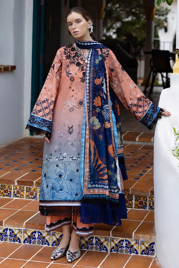 MIRASOL BY HEMLINE UN-STITCHED 3PC | VIENTO VIVI