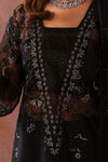 TARA BY SARDINIA UN-STITCHED-3PC | Ebony