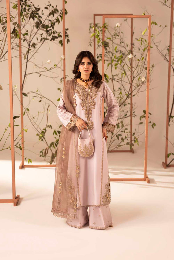 ZARDOZI EID EDTION - 06 MAUVE PINK