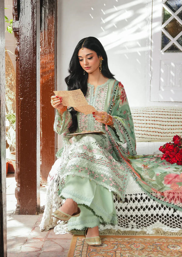 EK FASANA BY KAHF UN-STITCHED 3PC | KLB-4B SITARA