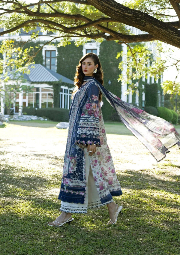 ELAF SIGNATURE EMBROIDERED LAWN 3PC | VERONICA
