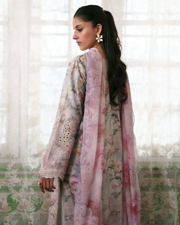 NEESHAY SUMMER LINES PRINTKARI LUXURY LAWN '26-BLUSHE