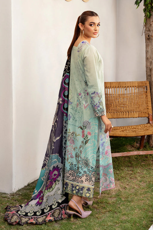 MASHAAL BY RAMSHA LUXURY LAWN-3PC | L-1206