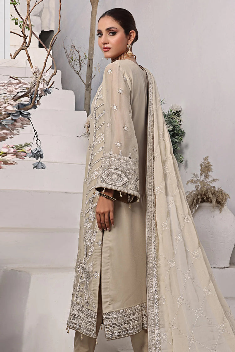 Fleur By Soghat Unstitched 3 Piece Festive Emb Luxury Chiffon Collection'2024-SF-07