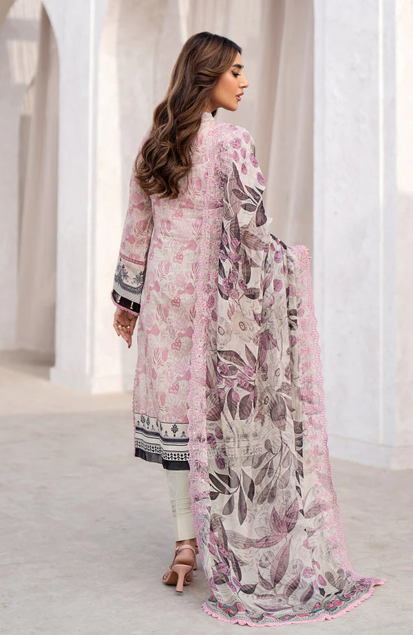 SUNSHINE BLOOM BY ALZOHAIB UN-STITCHED 3PC| D-07