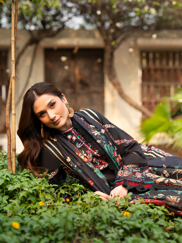 ANGAN BY MAHNUR LUXURY LAWN UNSTITCHED '26-AN-007