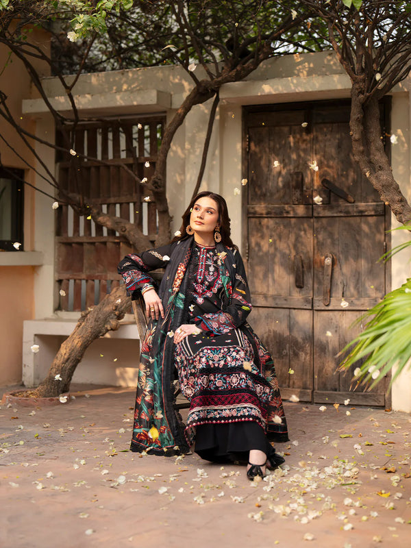 ANGAN BY MAHNUR LUXURY LAWN UNSTITCHED '26-AN-007