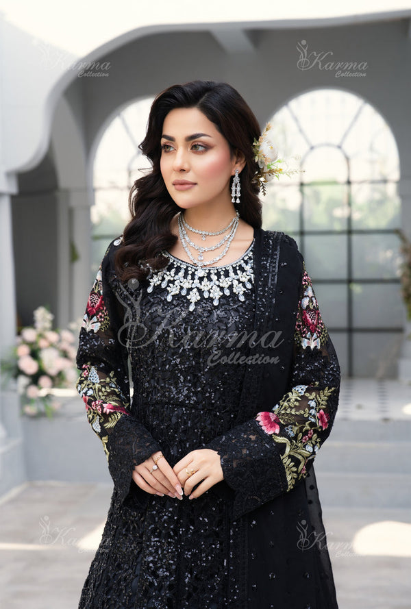 KARMA DIYAR E DIL - CHARCOAL - F-451