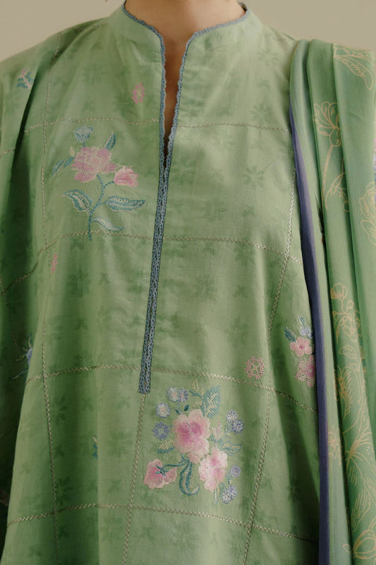 COCO BY ZARA SHAHJAHAN UN-STITCHED 3PC | Sufa-5A