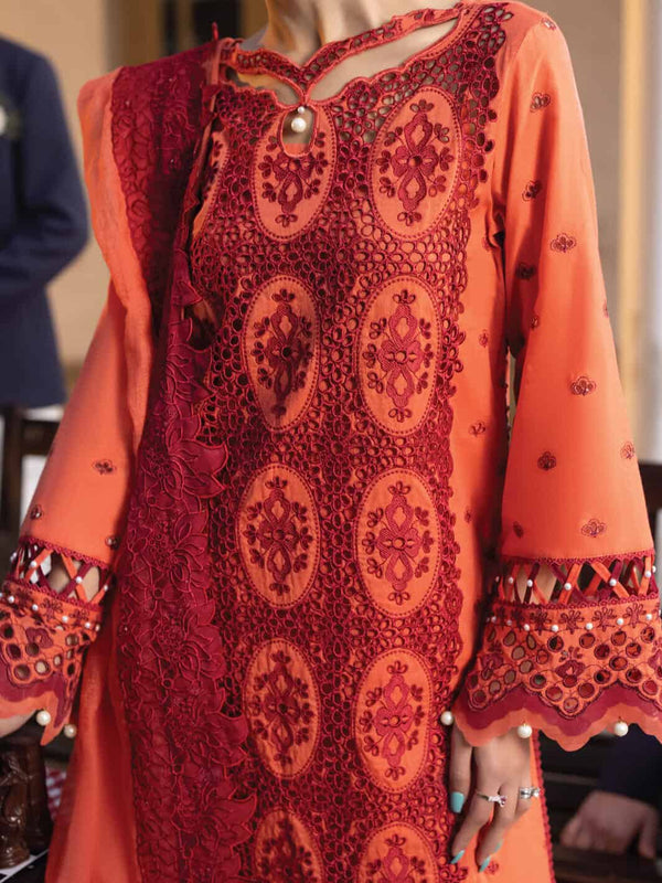 LAMOUR BY SAAD SHAIKH LAWN UN-STITCHED | ELARA