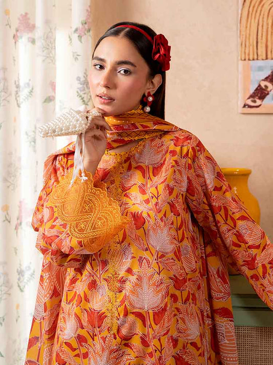 SAYA BY BRENISH UN-STITCHED LAWN | D-02