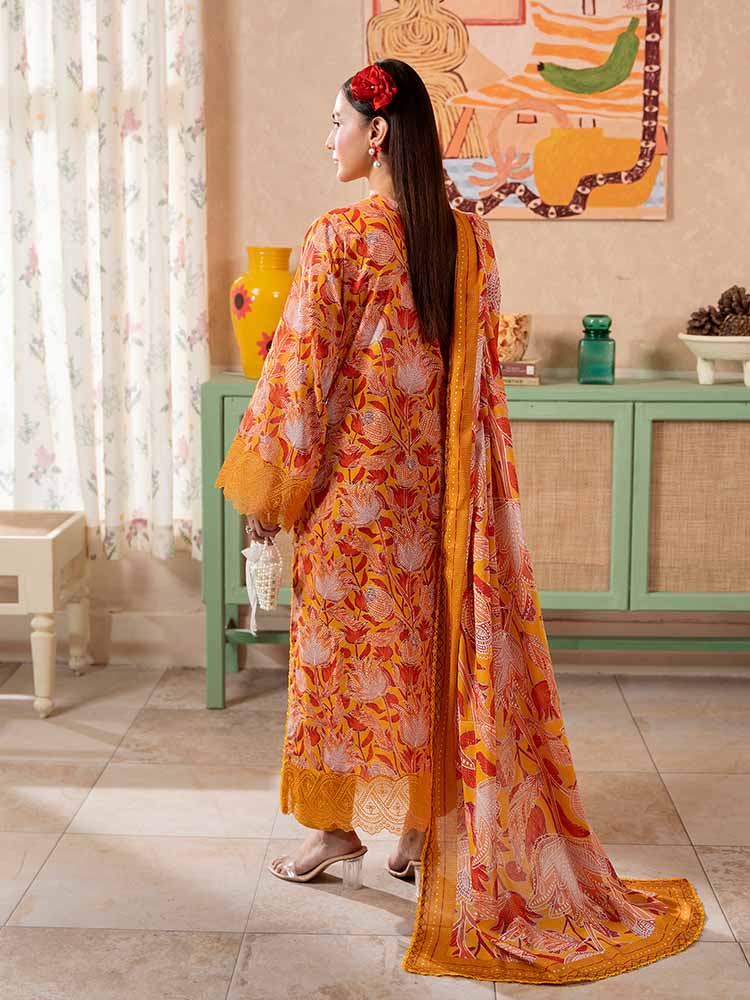 SAYA BY BRENISH UN-STITCHED LAWN | D-02
