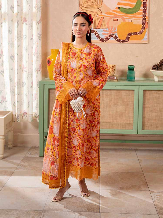 SAYA BY BRENISH UN-STITCHED LAWN | D-02